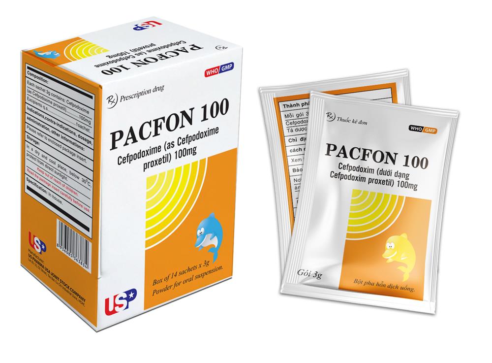 PACFON 100 (thuốc bột uống)
